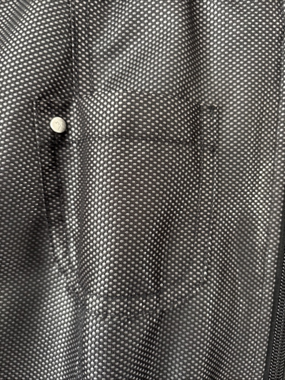EP Pro Golf Vest Size XL Full Zip Mock Neck Sports Zip Pockets Black Active - Picture 10 of 16